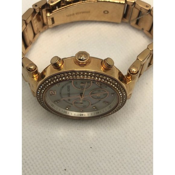 Michael Kors MK5491 Womens Stainless Analog Dial Q main image 9